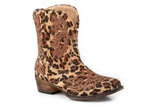 Roper Amelia Leopard Cowboy Boots