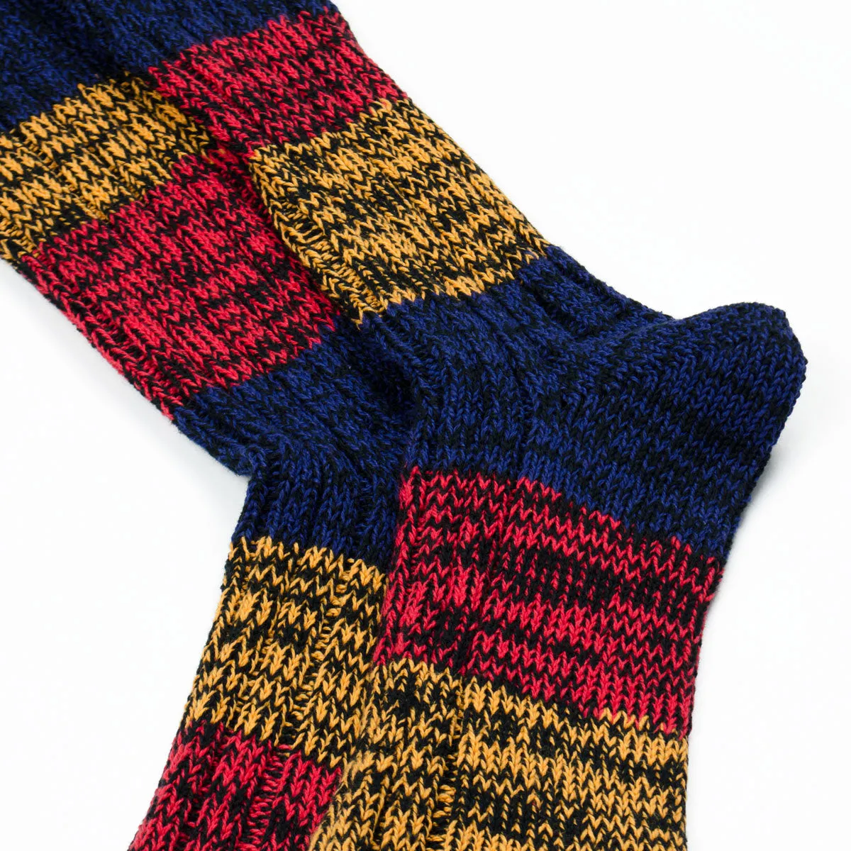 RoToTo Mixture Socks Blue Red Orange