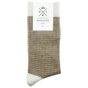 Royalties | Georgie Socks | Ivoire - Buy Now for Stylish and Trendy Footwear.