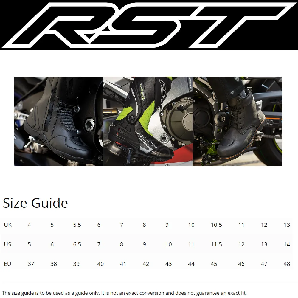 RST Tractech Evo III Boots - Neon Green