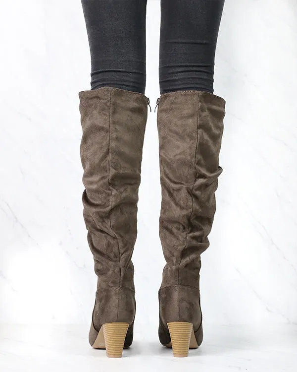 Sassy Knee High Boots - Wide Variety of Colors