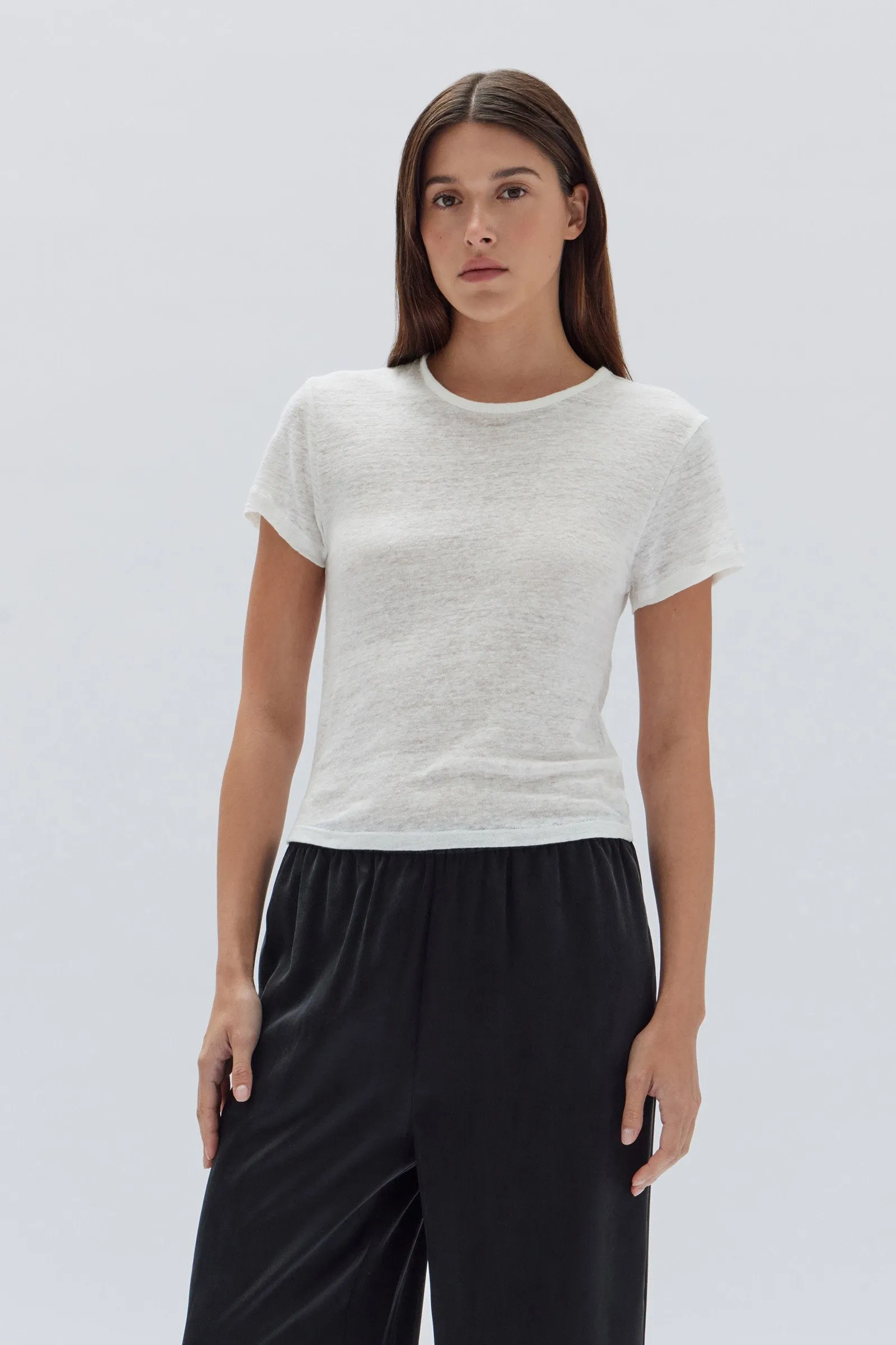 Seaford Linen Tee for Women