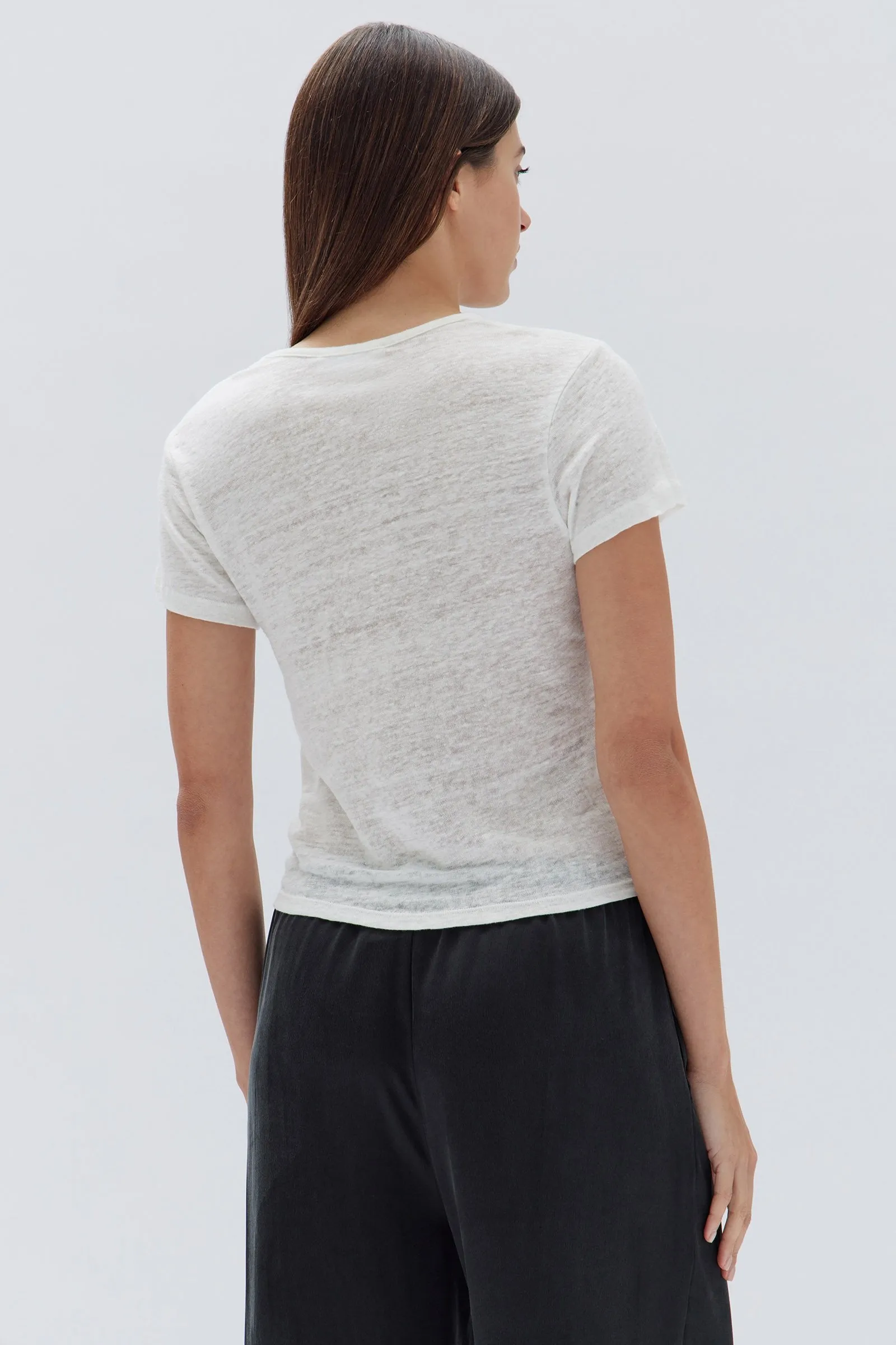 Seaford Linen Tee for Women