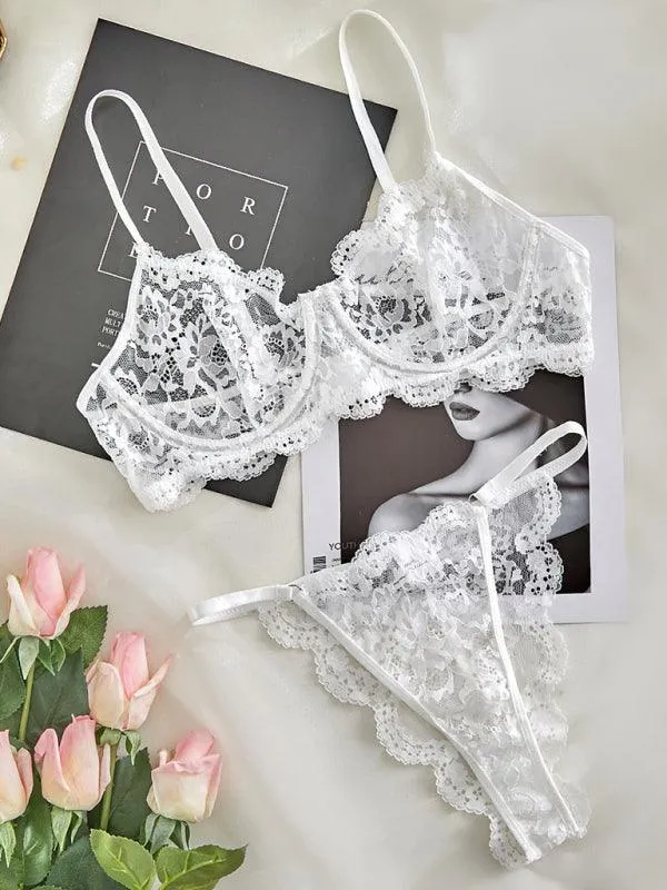 Sexy Lace Lingerie Set for Women