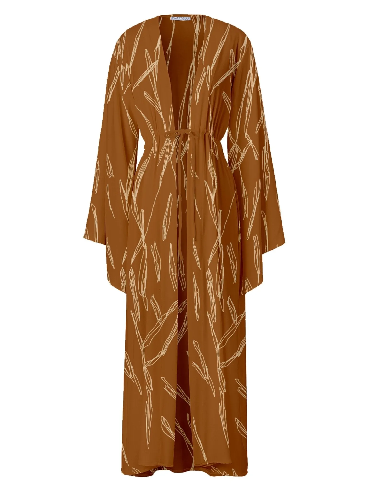 Sirene Kimono - Scribble Rust - Shop Now