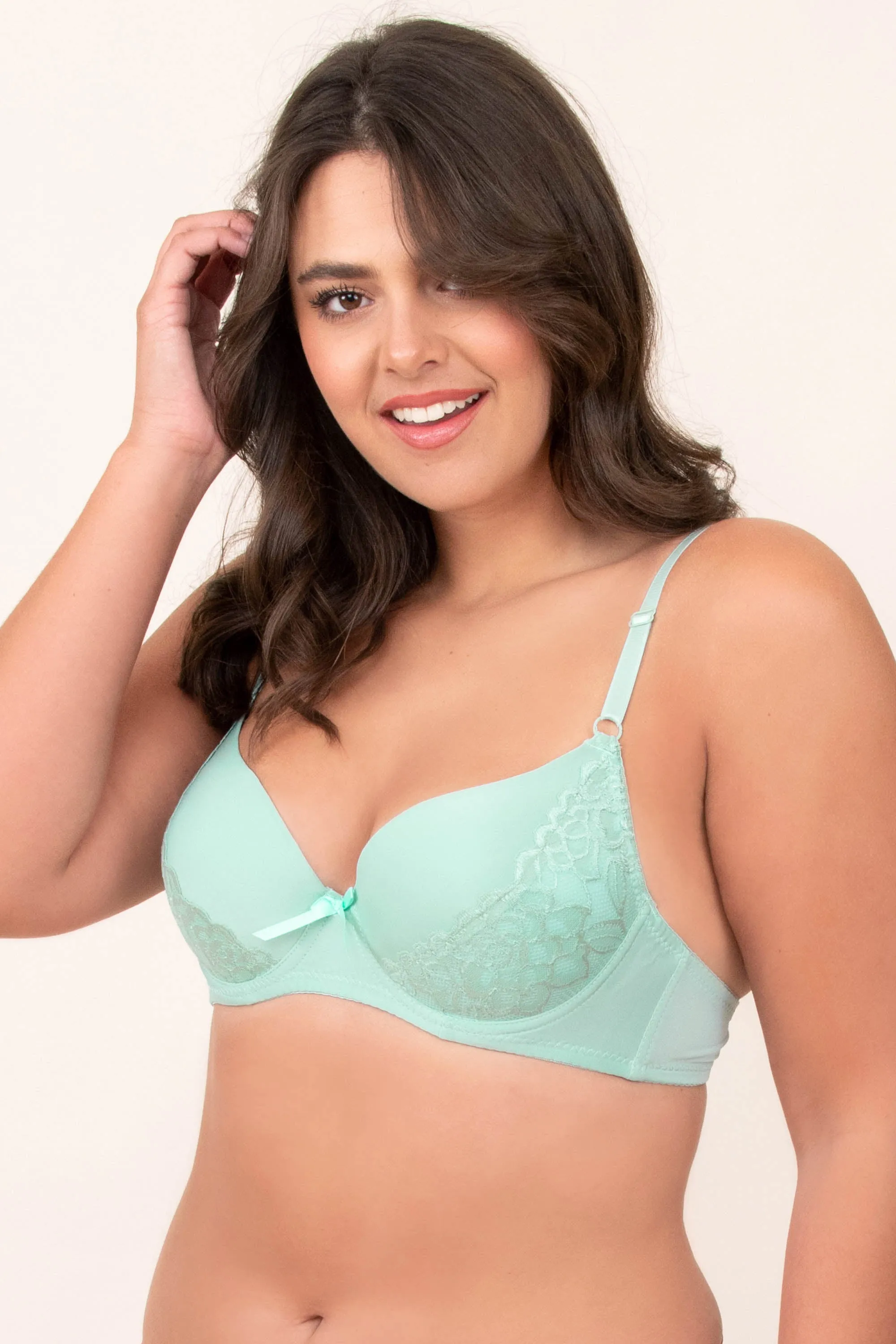 Smoke Mint Cozy Zone Bra