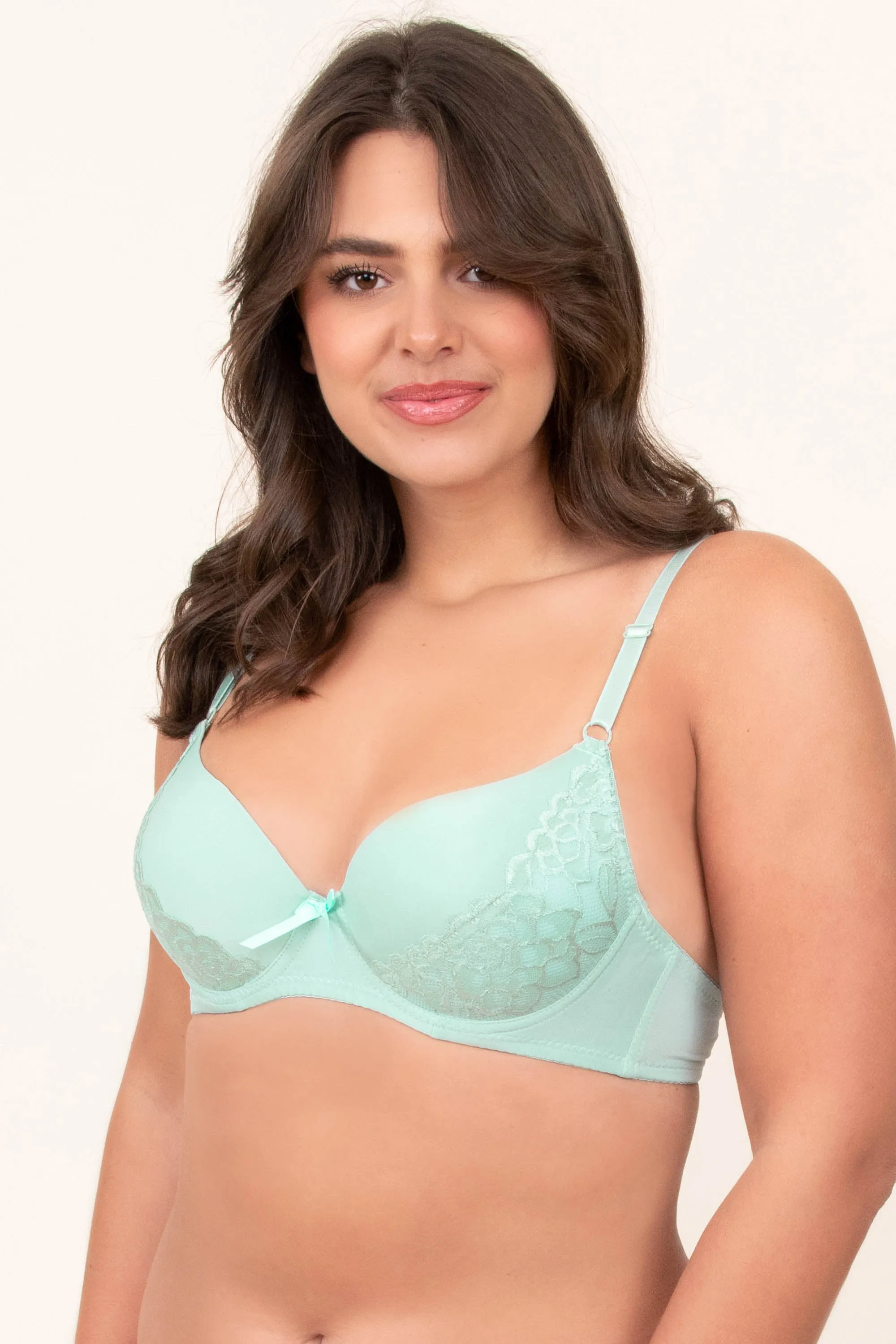 Smoke Mint Cozy Zone Bra