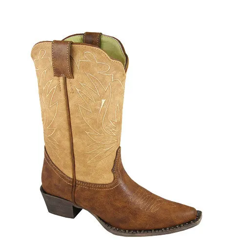 Smoky Mountain Youth Brown/Tan Western Boots 1303Y