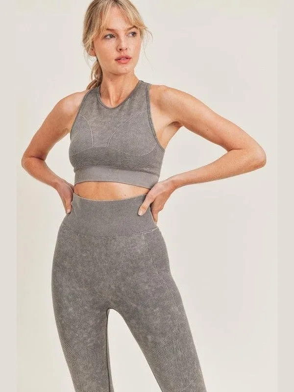 Solid Yoga Racerback Set