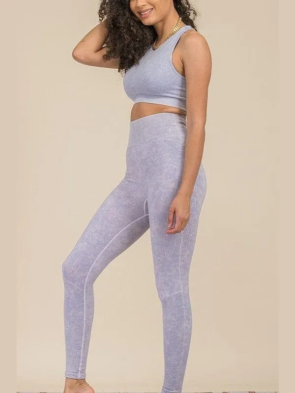 Solid Yoga Racerback Set