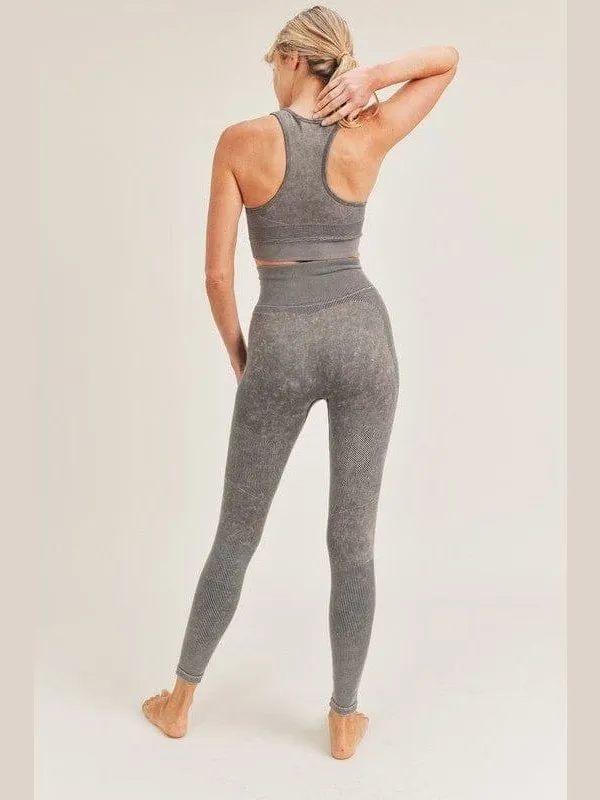 Solid Yoga Racerback Set