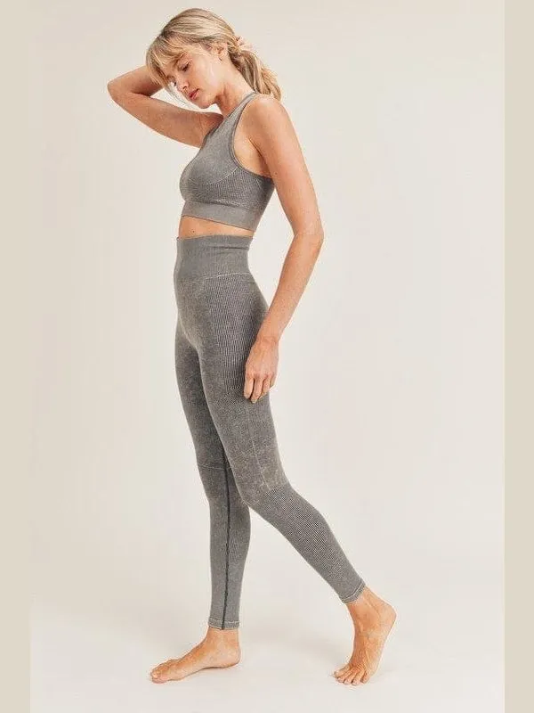 Solid Yoga Racerback Set