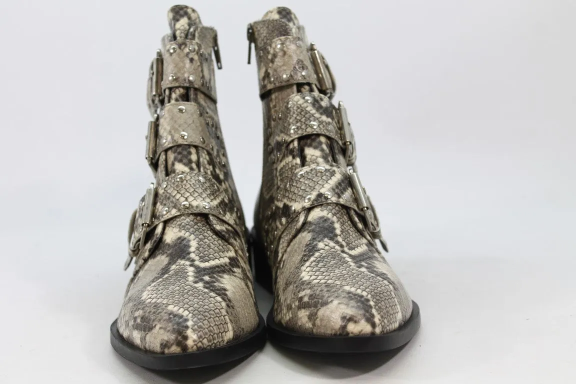 Steve New York Harmon Women's Snakeskin-Print Boots | Size 8M | ZAP12983