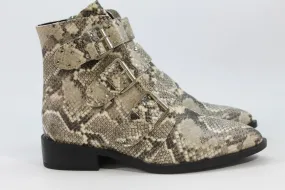 Steve New York Harmon Women's Snakeskin-Print Boots | Size 8M | ZAP12983