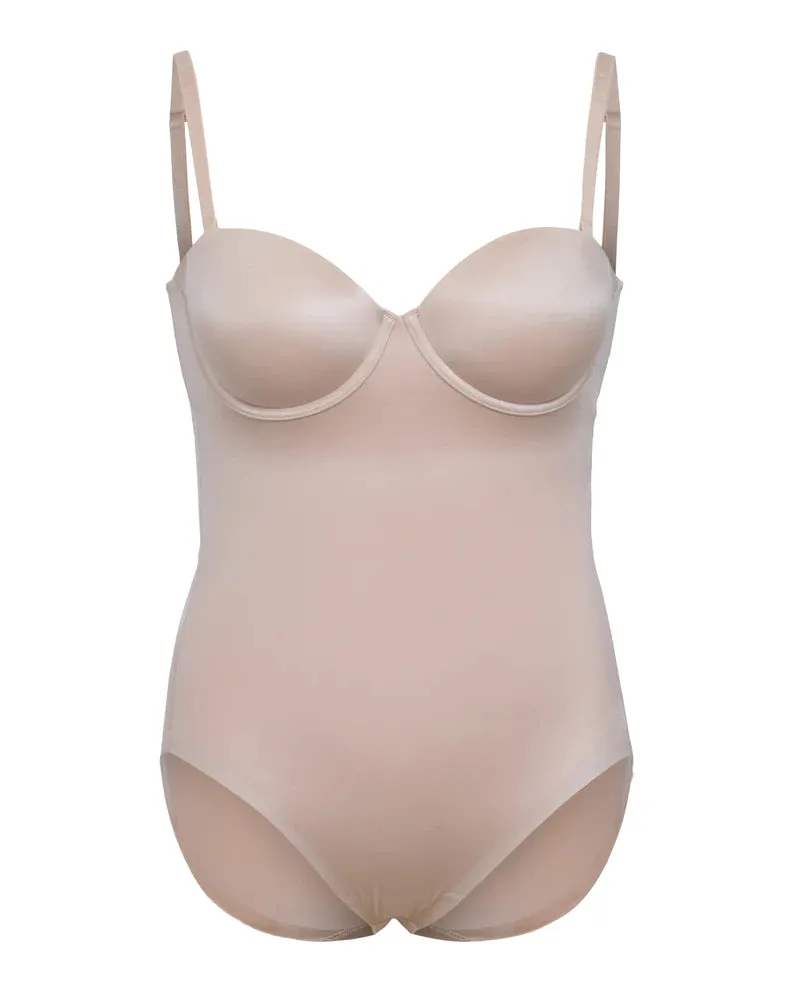 Strapless Bodysuit with Cupped Panty.