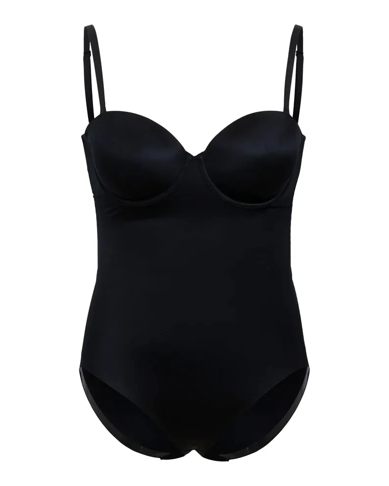 Strapless Bodysuit with Cupped Panty.