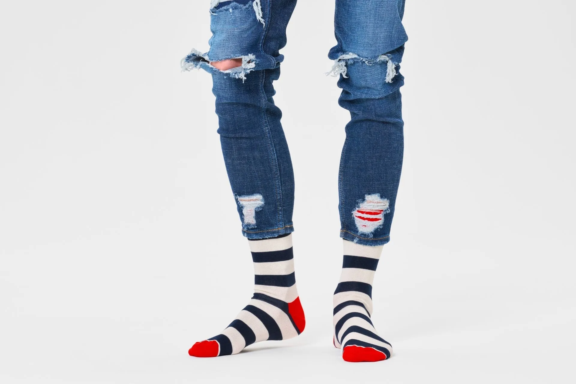 Stripe sock.