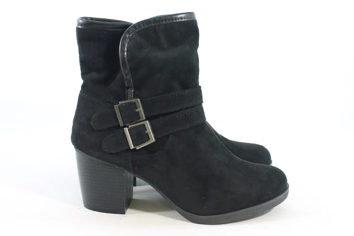 Style Co. black boots for women - 9M (ZAP18496)