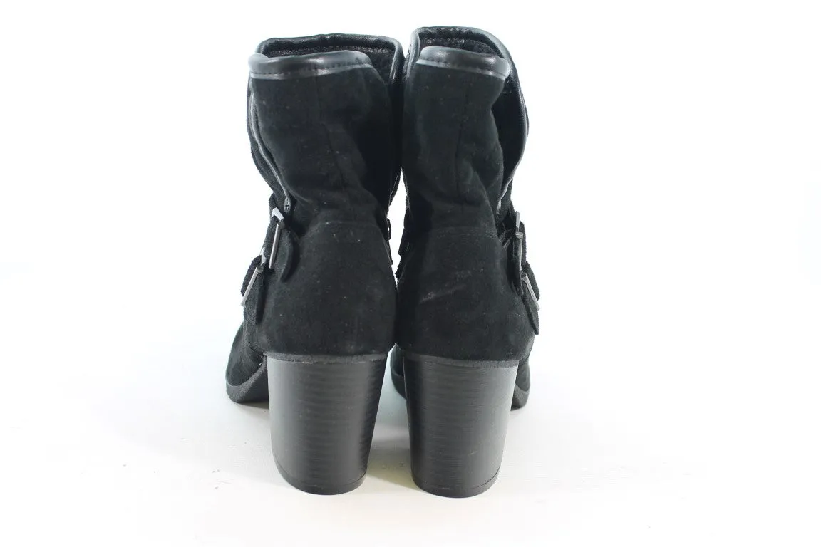 Style Co. black boots for women - 9M (ZAP18496)