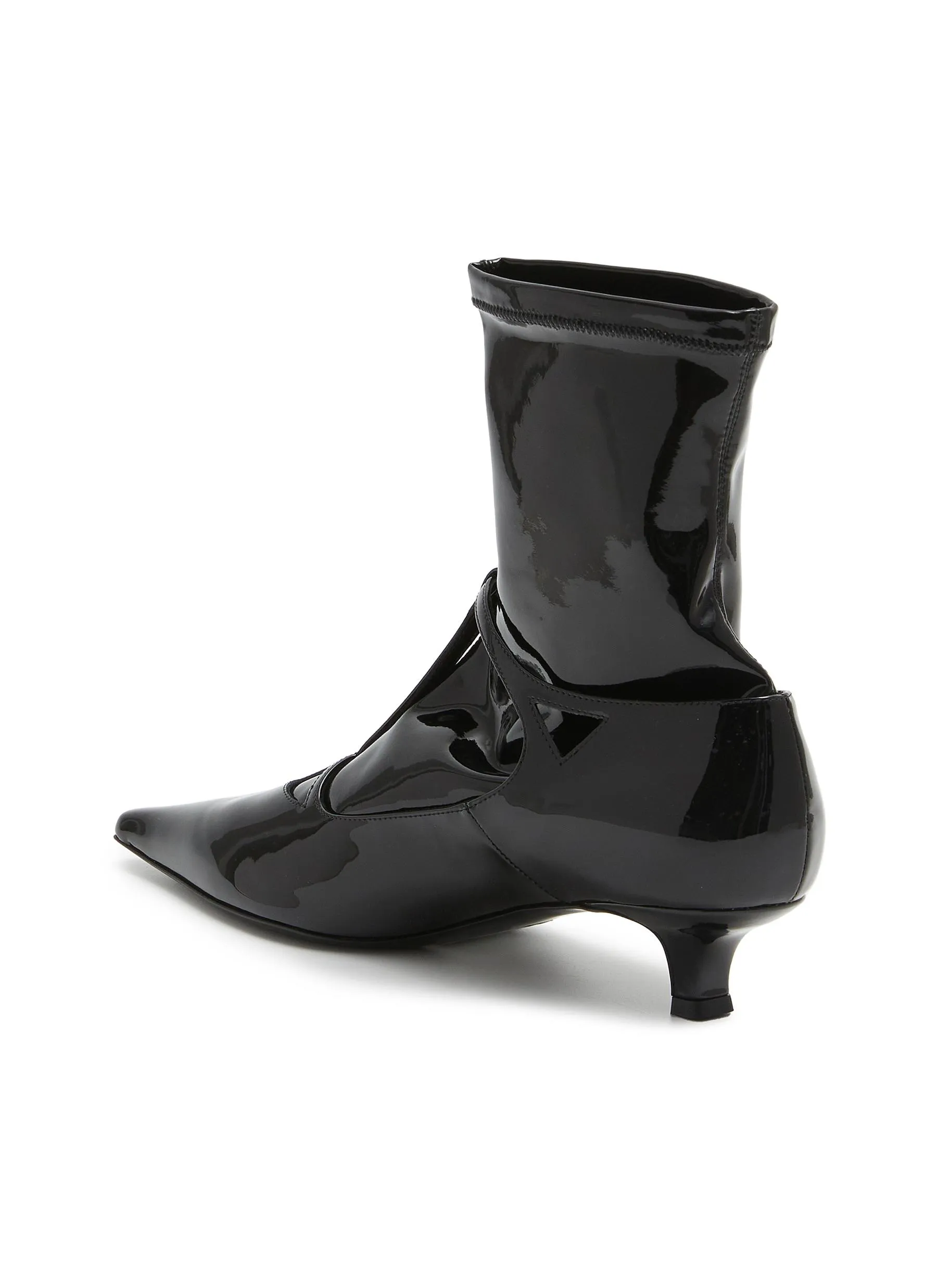 The Row Cyd Patent Leather Boots