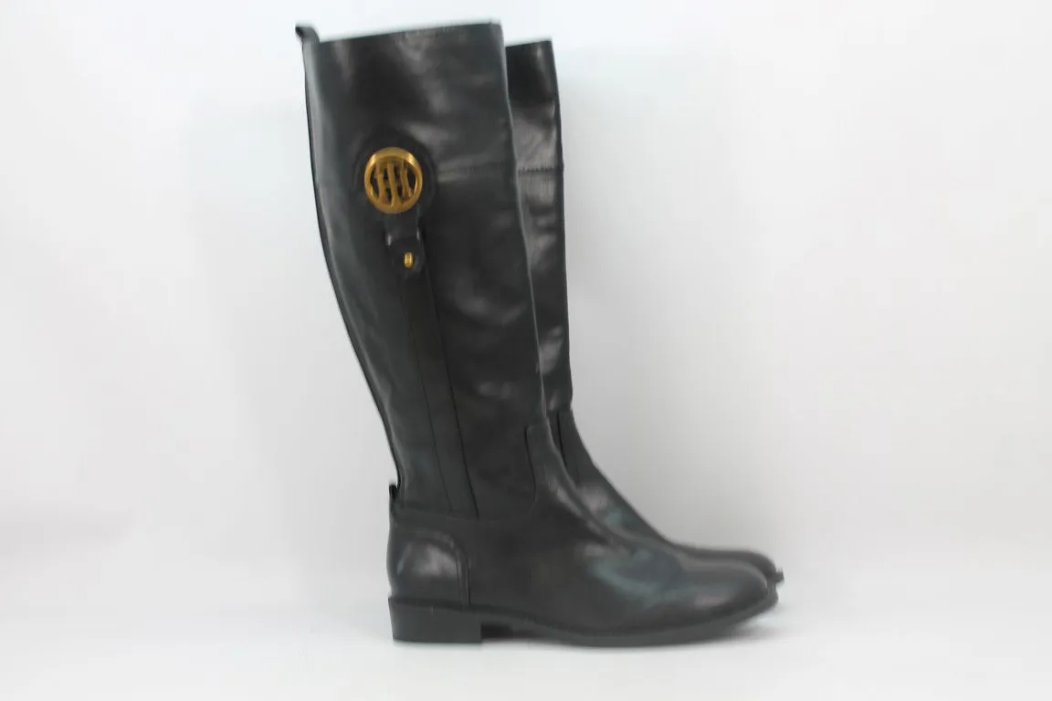 Tommy Hilfiger Ilia 4 Women's Black Boots Size 9M (ZAP12783)