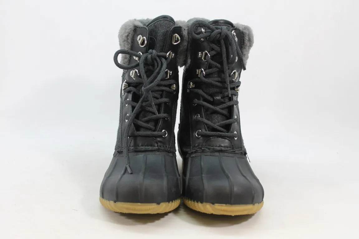 Tommy Hilfiger Rian 2 Women's Black Boots - Size 7M (ZAP18008)