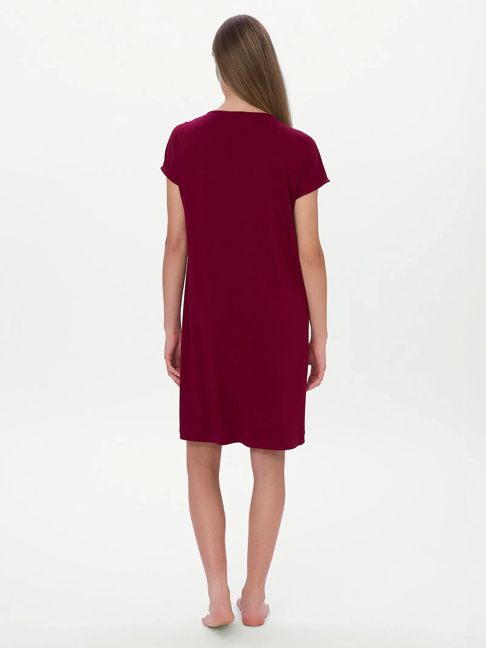 Viscose Summer Dress - Smoke Pine