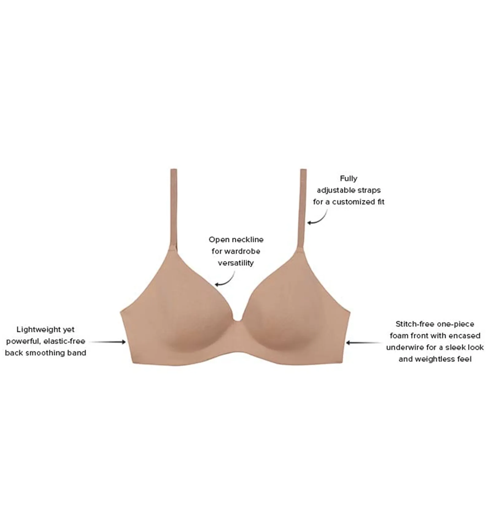 Wacoal Contour Plunge Underwire Bra Roebuck