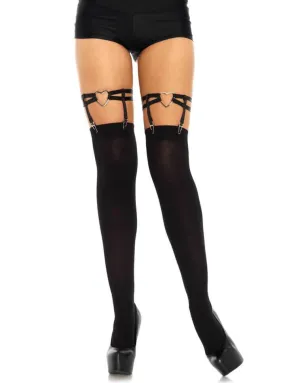 Women's Heart Garter with Dual Straps