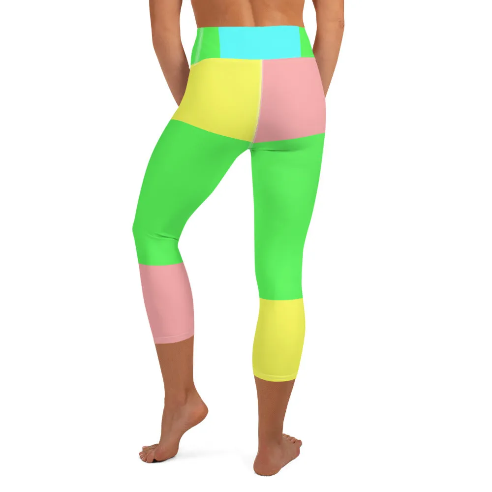 Yoga Leggings in Pastel Color