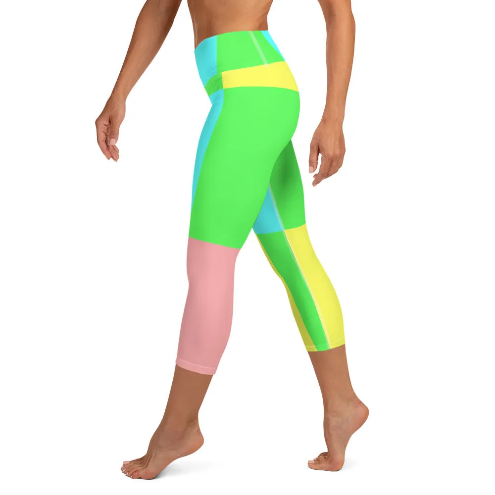 Yoga Leggings in Pastel Color