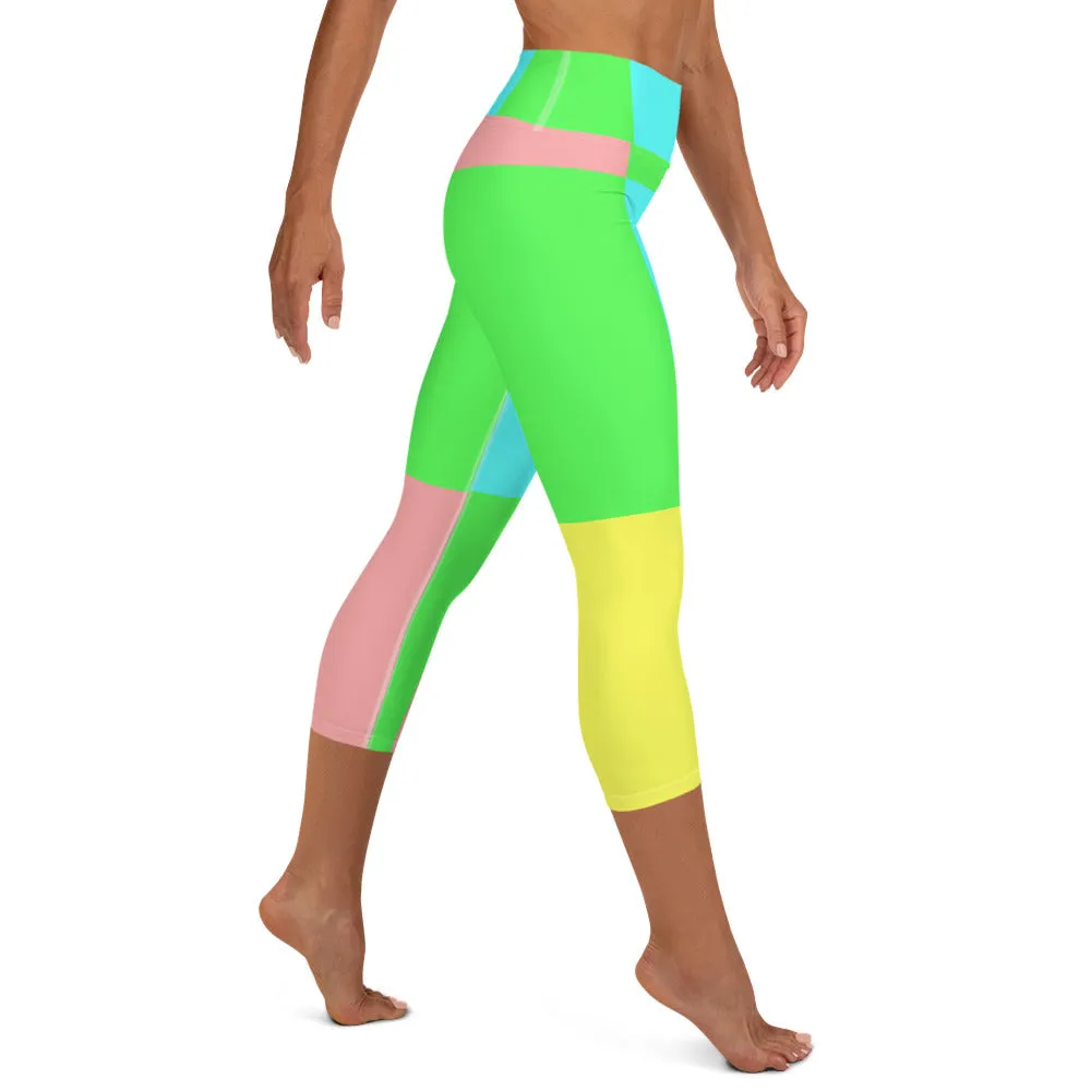 Yoga Leggings in Pastel Color