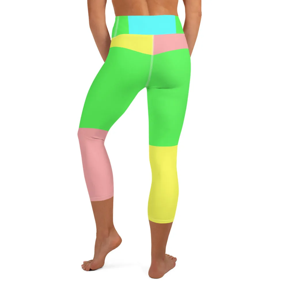 Yoga Leggings in Pastel Color