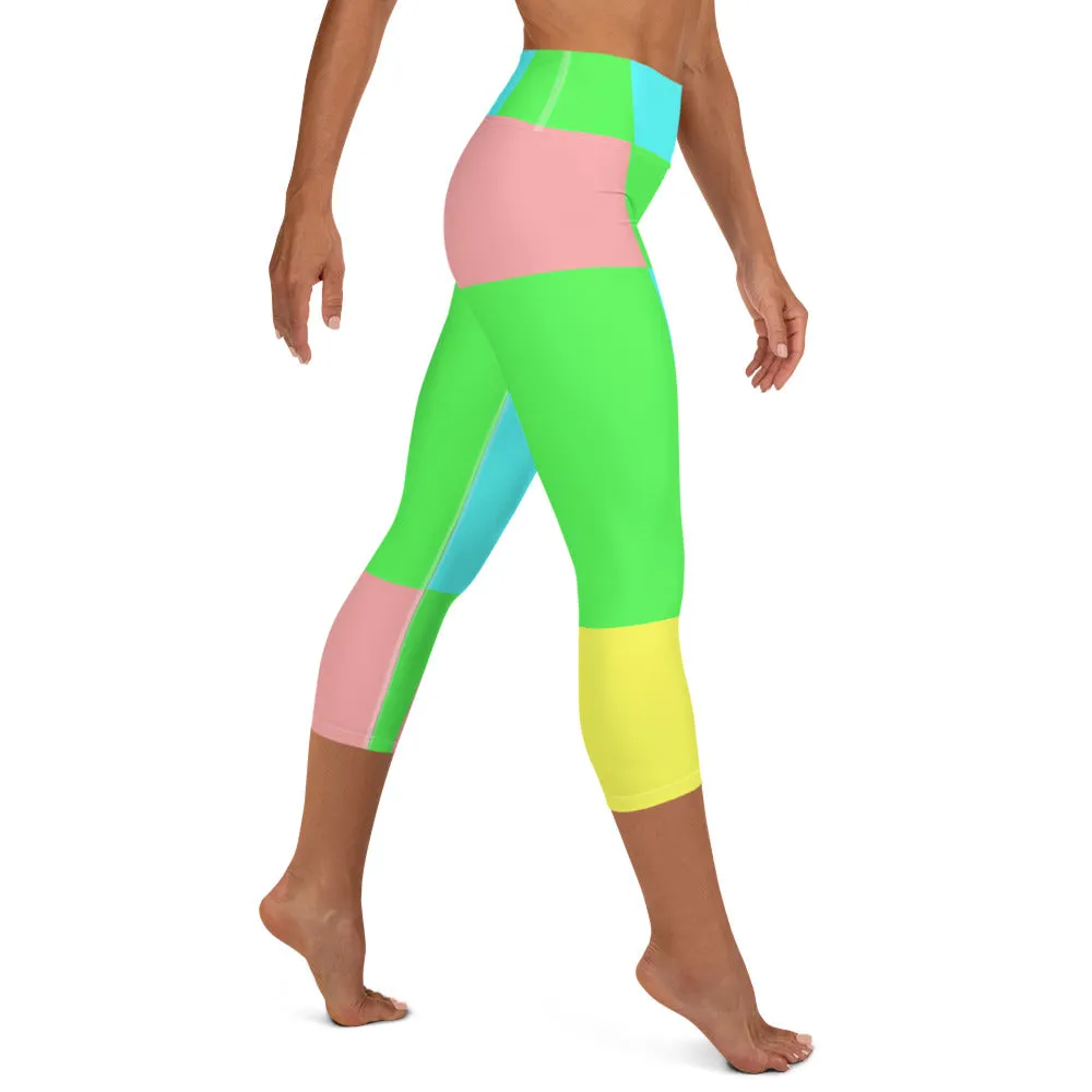 Yoga Leggings in Pastel Color