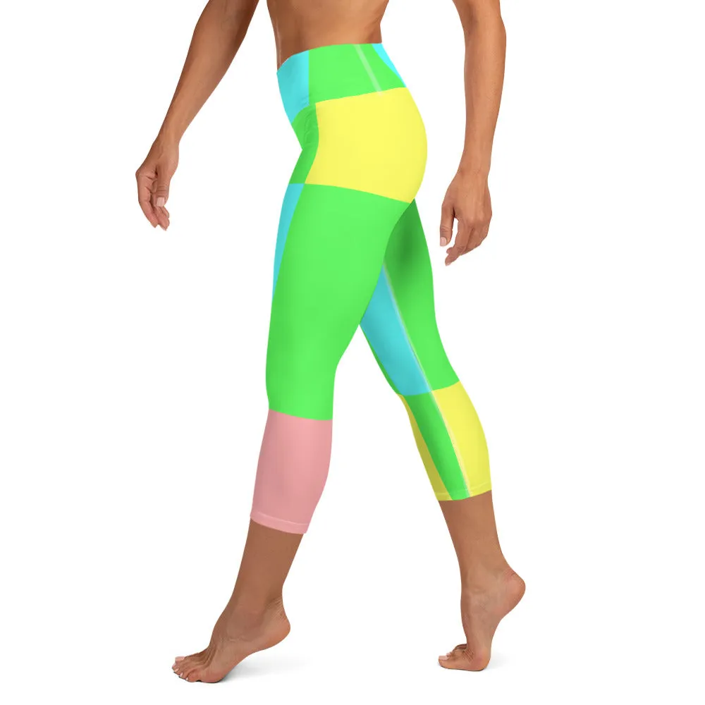 Yoga Leggings in Pastel Color